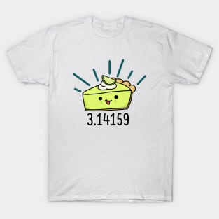 3.14159 Pi Cute Pie Pun T-Shirt